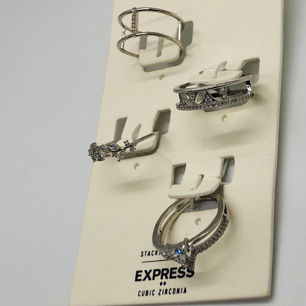Brand New Express Stackable Rings - Picture 2 of 3